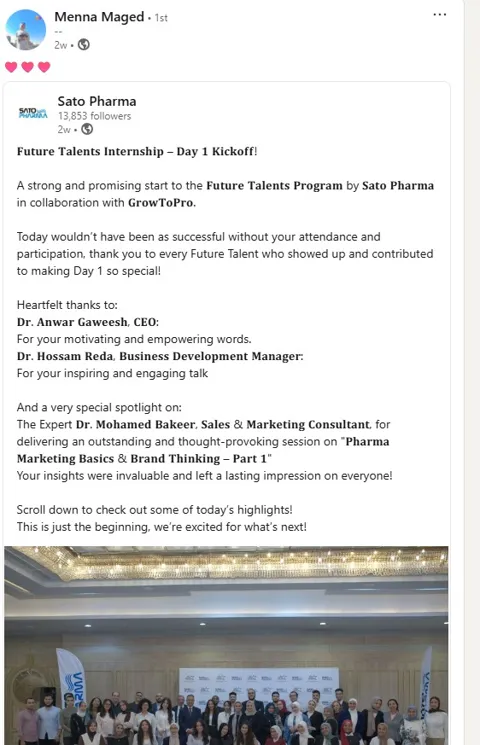 FTP 2025 intern testimonial 14