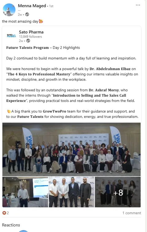 FTP 2025 intern testimonial 18