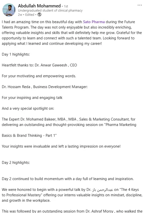 FTP 2025 intern testimonial 39